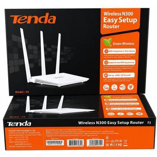 Tenda F3 N300 300Mbps Wireless Router