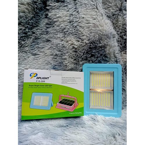 DP Light Super Bright Solar LED Light (BLUE, 500W)