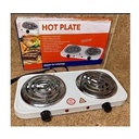 Electric double spiral hotplate cooker